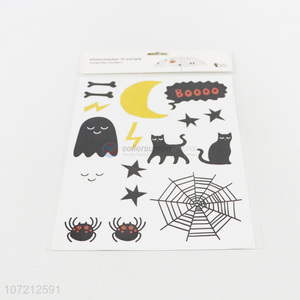 Low price Halloween decoration Halloween cartoon stickers for kids