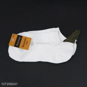 Custom Breathable Short Socks Ladies Ankle Sock