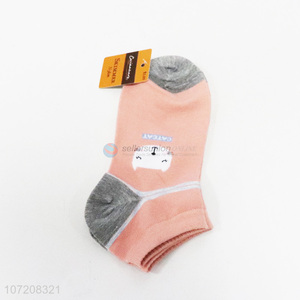 Hot Selling Comfortable Short Socks Ladies Ankle Sock