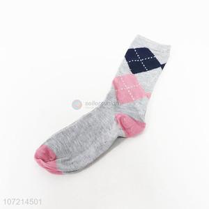 Wholesale classic women winter warm polyester ankle socks crew socks