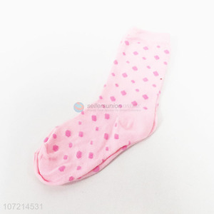 Reasonable price kids girls jacquard knitted ankle socks crew socks