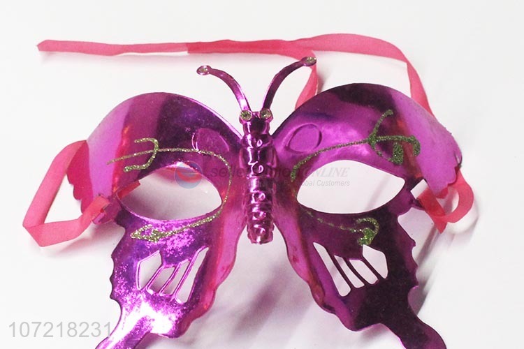 New Style Butterfly Shape Plastic Masquerade Mask For Party Decoration