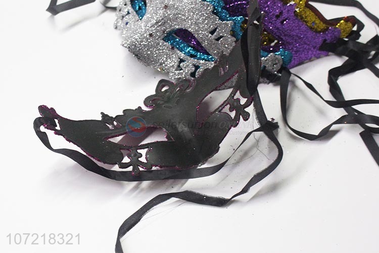 Wholesale Cheap Plastic Mask Simple Design Carnival Masquerade Mask