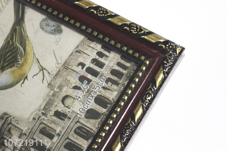 New Design Home Decoration Plastics Table Top Photo Frame