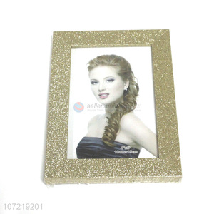 New Design Stand On Table Decoration Customized Plastic Photo Frame