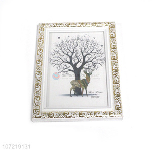 Promotion Price Home Art Decoration Plastic Table Picture Photo Frame For
