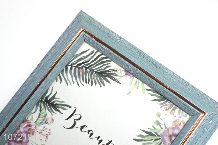 Wholesale Home Decor Plastic Photo Frame Creative Photo Frame