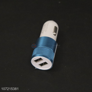 Newest portable dual usb quick charging port  car charger