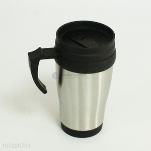 China factory stainless steel car mug car tumbler with lid and handle