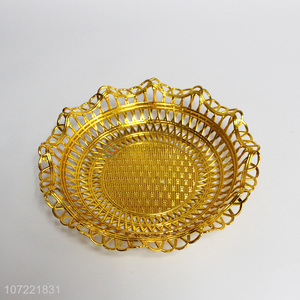 High Quality Round Plastic Tray Fruit Plate