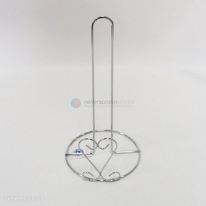 Wholesale kitchen bathroom toilet standing metal wire paper towel holder