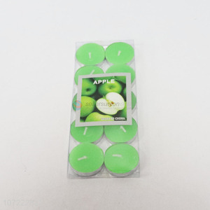 New style secented tea light candle appel <em>fragrance</em> candles for decoration