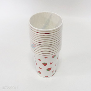 Wholesale 15 Pieces <em>Disposable</em> Paper Cup Cheap Water Cup Set