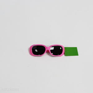 Low price kids girls plastic sunglasses fashion eyewear