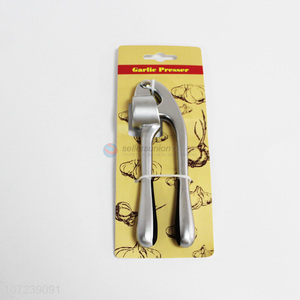 Wholesale kitchen gadgets nickel plating metal garlic press ginger crusher