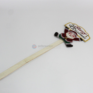 Hot Selling Christmas Garden Yard Wood Stake Sign Stake