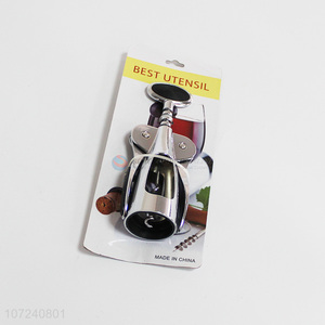 High-end metal corkscrew wine bottle opener wing wine opener