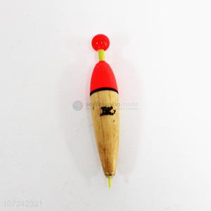 Custom logo fishing tackles wood fishing float fishing buoy