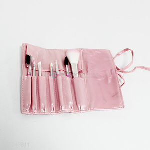 Yiwu wholesale 7 female makeup brushes with storage bag