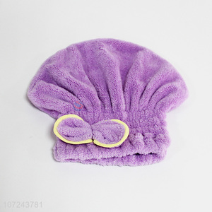 High Quality Fast Drying Hair Turban Wrap Towels Hair Drying Caps