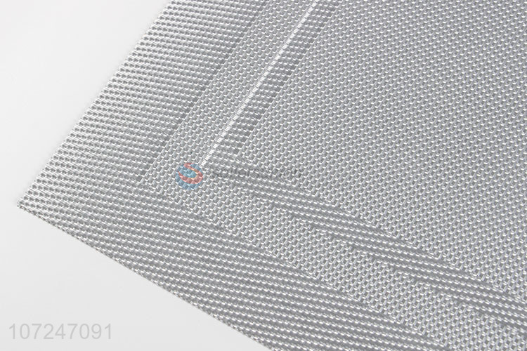 Latest arrival waterproof pvc placemat oilproof table mat