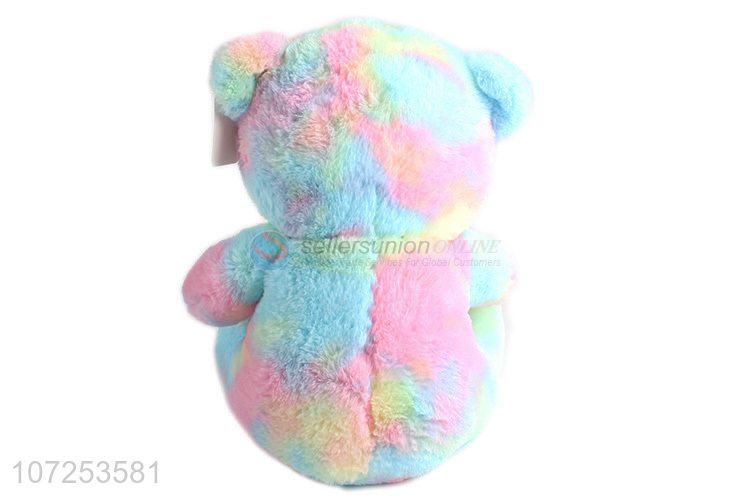 New Product Soft Stuffed Plush Cute Valentine Bear Hug Heart Toy