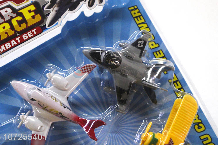 Good Sale Air Force Combat Plane Model Toy Set