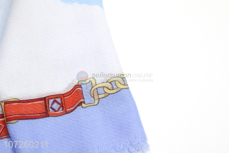 Classic Design Long Thin Scarf Ladies Scarves