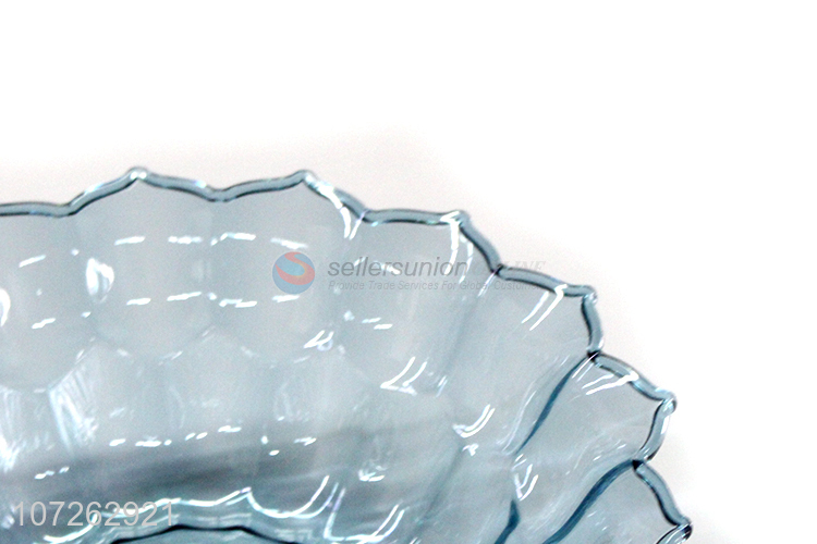 Professional Supply Home Use Clear Resin Fruit Plate
