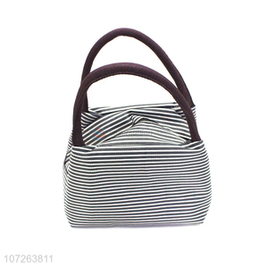 Cheap Price Non-Woven Striped Thermal Insulation Bag
