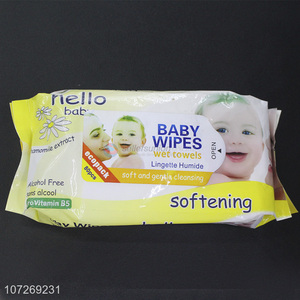 High Sales 80Pcs Cleaning Use Baby Wipes Pure Soft Wipes