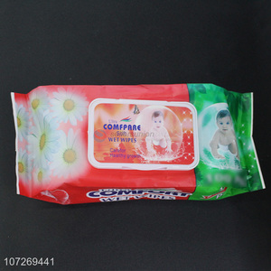 New Product 80Pcs Cleaning Use Baby Wipes Pure Soft Wipes