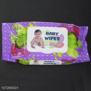 Unique Design Pure Soft Cleaning Wipes 80Pcs Wipes Baby Wipes