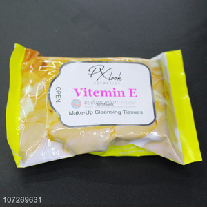 Bottom Price 30 Sheets Vitamin E Make Up Cleansing Tissues