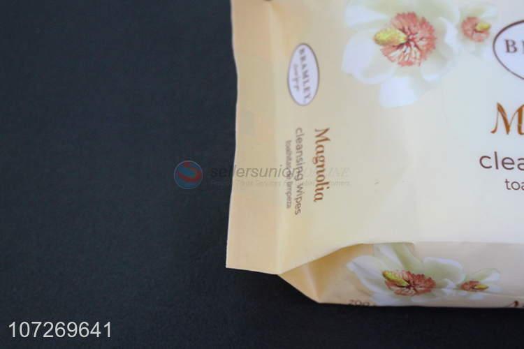Factory Sales Vitamin E Make Up Cleansing Tissues Cleansing Wipes