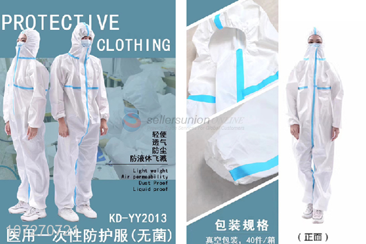 Promotional FDA CE Certified sterilized disposable medical protective clothing anti-virus protective suit
