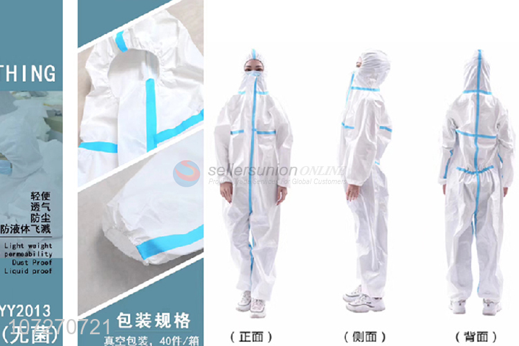 Promotional FDA CE Certified sterilized disposable medical protective clothing anti-virus protective suit