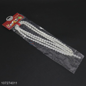 Hot products fashion decorative pearl chain Christmas garland