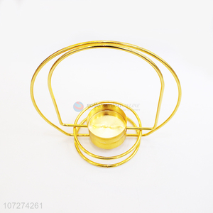 Hot sale metal wire candle holder modern metal candlestick home ornaments