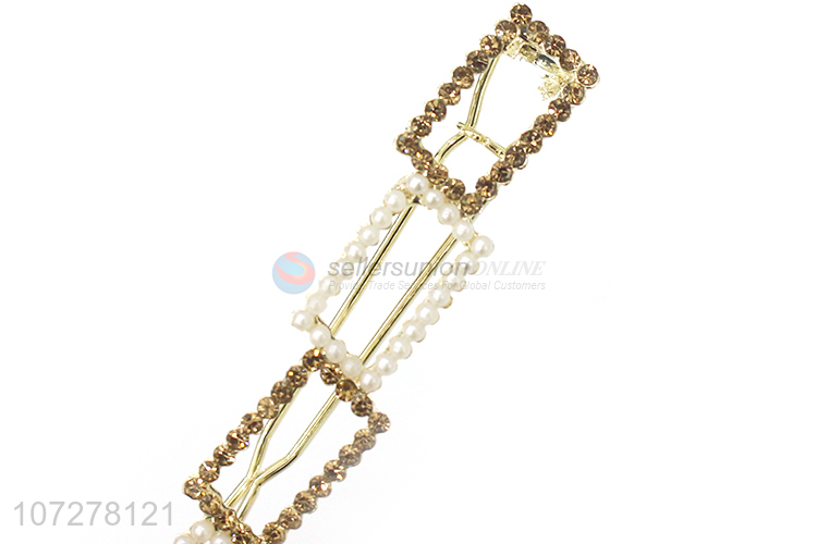 Good Quality Rhinestone Hair Pin Fashion Hair Accessories