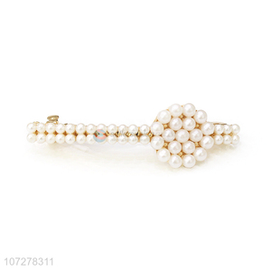 New Style Pearls <em>Hair</em> <em>Pin</em> Fashion Spring Clip <em>Hair</em> Clip