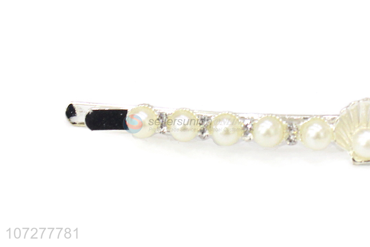 Good Quality Pearls Bp-Bobby Pin Alloy Hair Pin