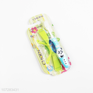 New products kids plastic toothbrush with toy glasses
