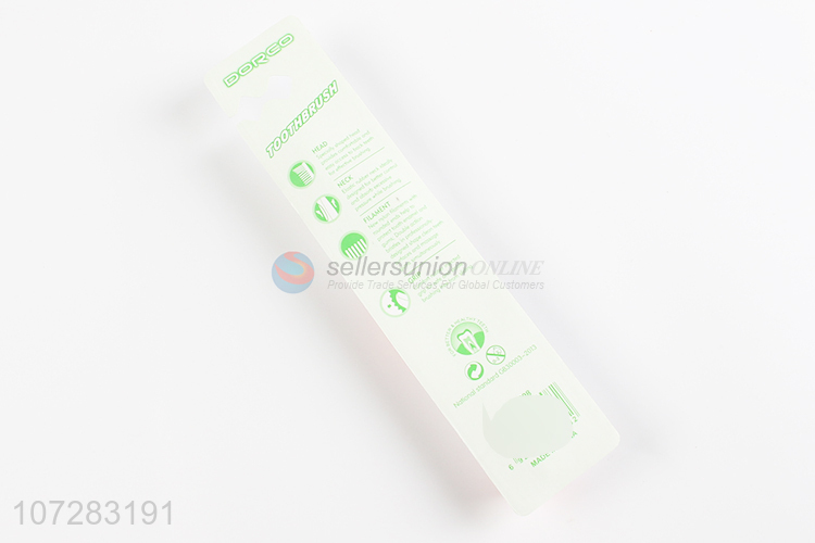 Popular products cartoon penguin handle kids plastic toothbrush