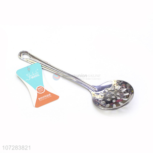 New Product Stainless Steel <em>Leakage</em> <em>Ladle</em> Kitchen Strainer Spoon