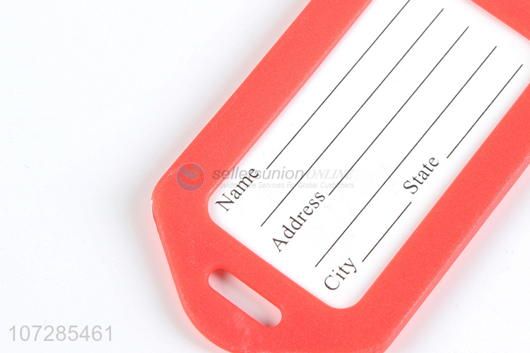 Reasonable price simple travel suitcase bag tags luggage tag