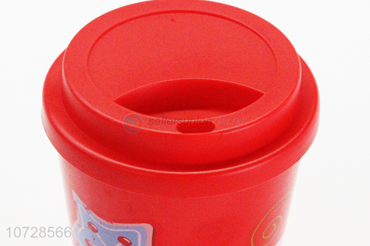 Premium Quality Christmas Plastic Cup Drink Cup With Lid