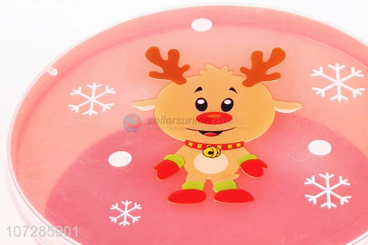 Lowest Price Christmas Gift Round Food Storage Snack Box Candy Box