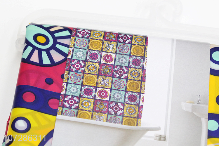 Fashion Printing PEVA Shower Curtain For Bathroom