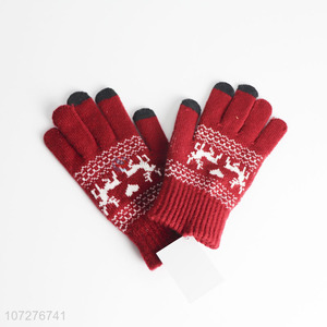 New Design Knitted Gloves Warm Gloves For Women